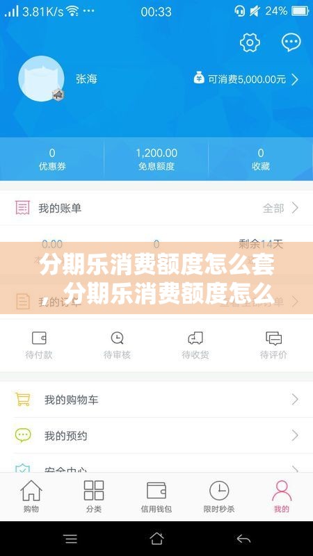 分期乐消费额度怎么套,分期乐消费额度怎么套出来最简单方法