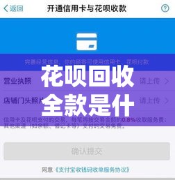 花呗回收全款是什么意思，花呗回收商家秒到
