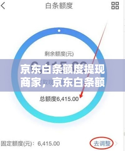京东白条额度提现商家，京东白条额度提现商家能看见吗