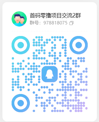 首码零撸项目交流2群