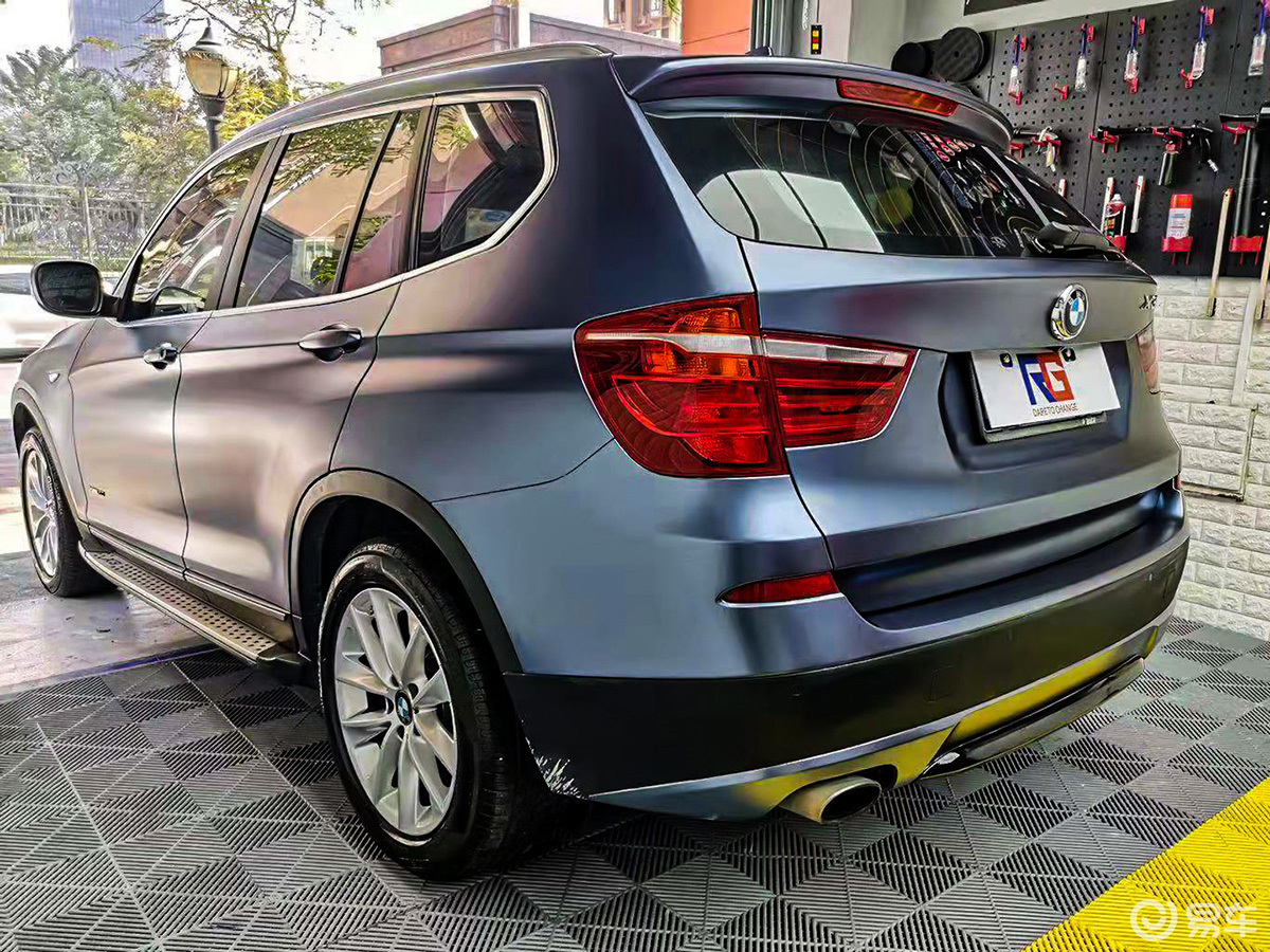 宝马x3改色推荐改色膜灰色有哪些