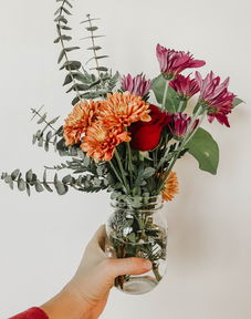 有钱花花束教程视频(竹签创意手工diy教程)